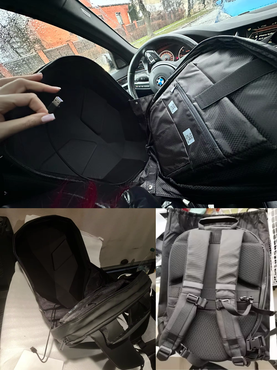 Sac à dos Moto<br>Led